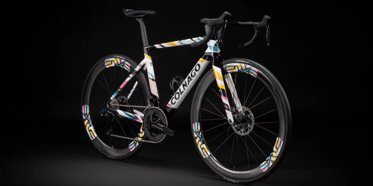 Colnago and Tadej Pogačar present the Colnago V4Rs Tadej Limited Edition.