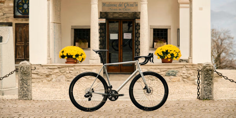 Colnago Steelnovo 70th Anniversary limited edition complete bicycle side view.