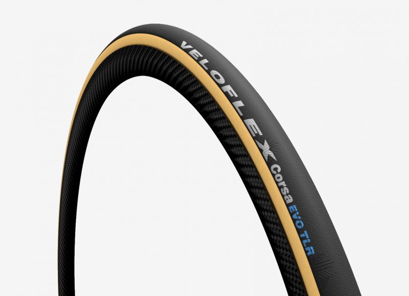 VELOFLEX CORSA EVO ヴェロフレックス コルサ エボ Veloflex Corsa EVO TLR 25 Gum Sidewall | Tubeless Ready Road Tire