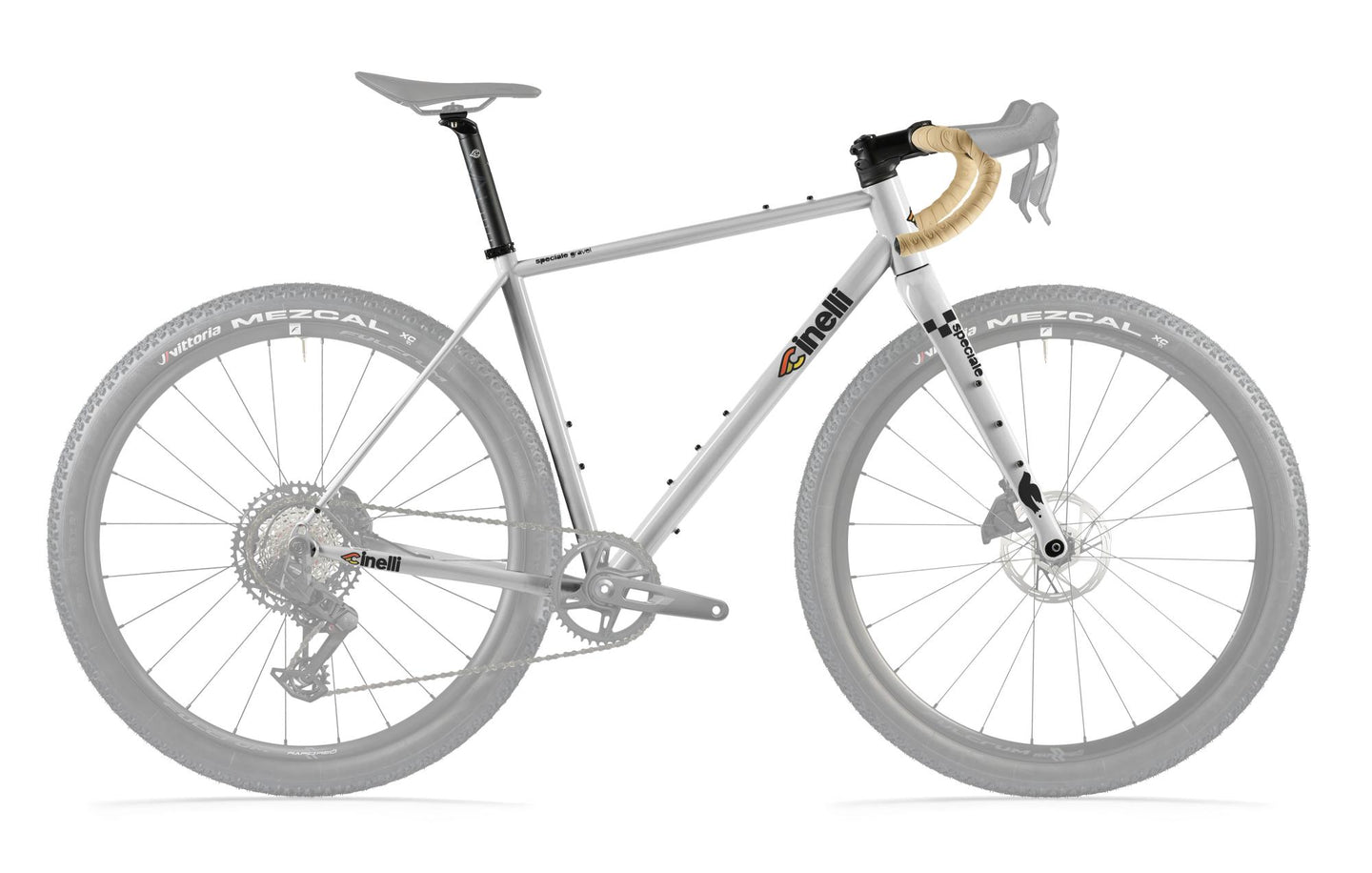 gravel bike frameset Cinelli Speciale Gravel 2026 Frameset | Columbus Steel