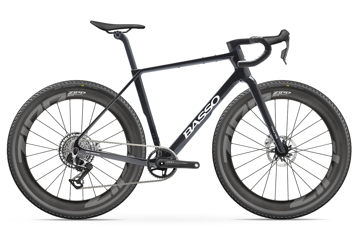 Basso Palta III 2026 | SRAM RED XPLR AXS E1 | Zipp 303 XPLR SW