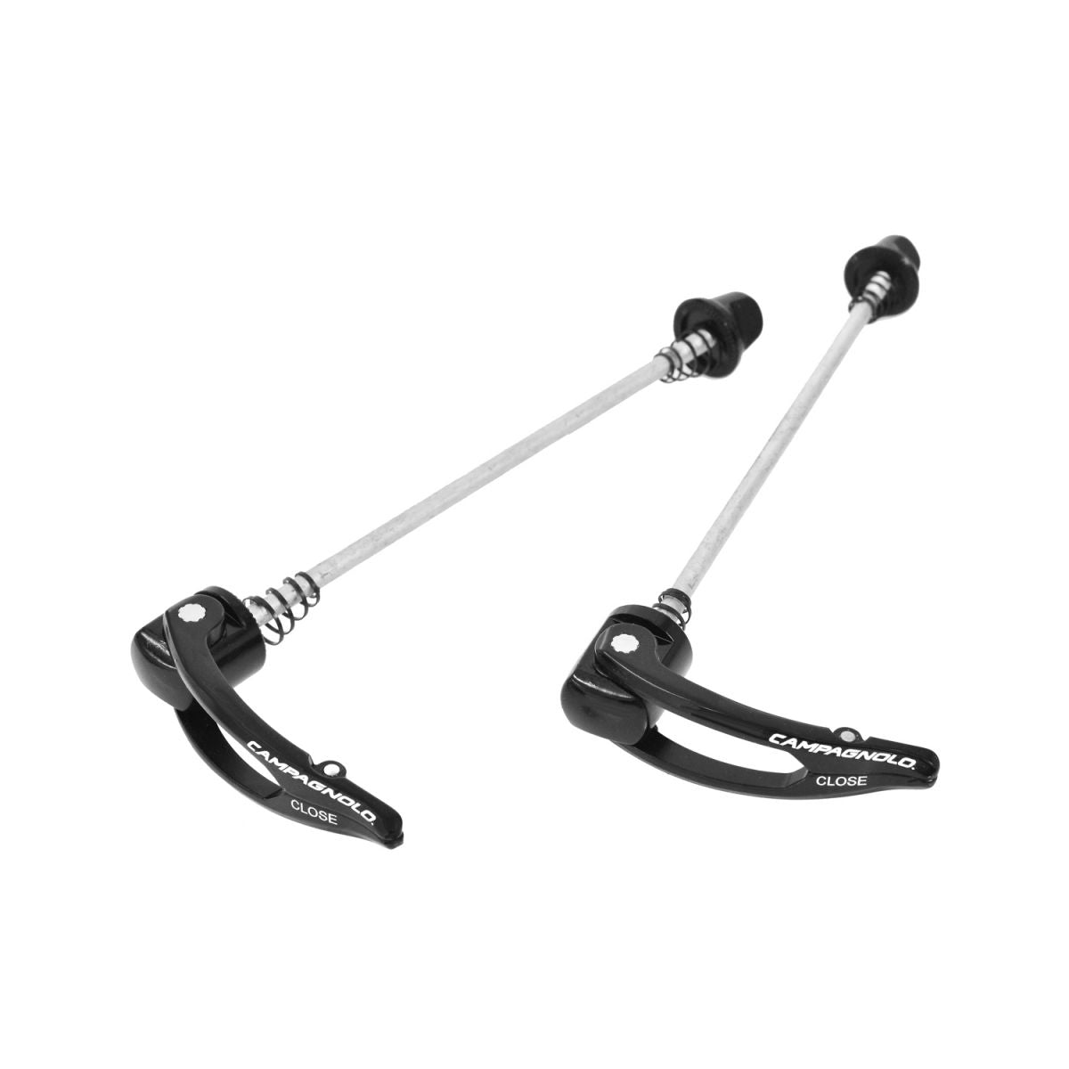 Campagnolo QR12-BUUBFR Front & Rear Quick Release Skewers | Black