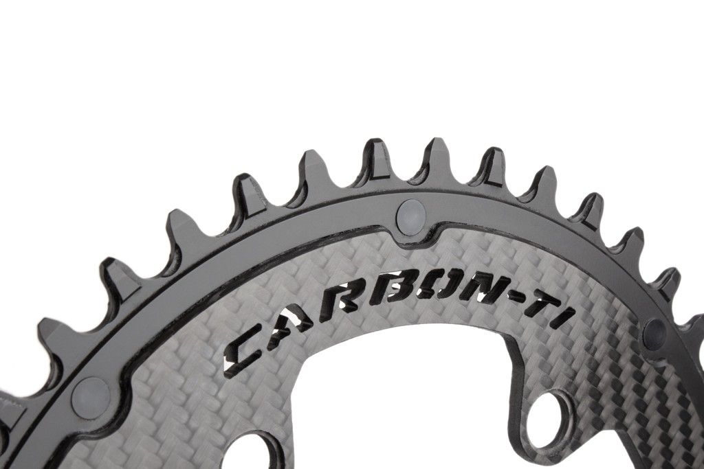 Carbon-Ti X-SingleCarbon 110 | 4-Arm Chainring | Cicli Corsa