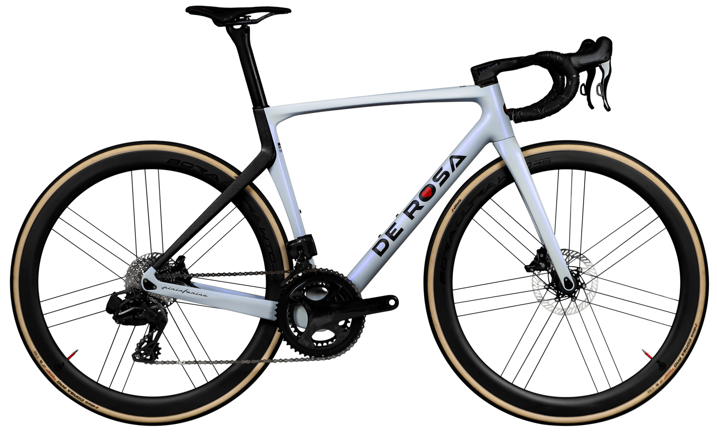 De Rosa 70 disc 2026 | Sram Force AXS Power Meter | Vision SC