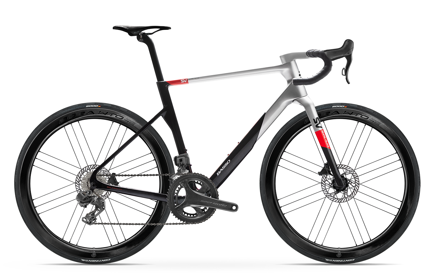 Basso SV 2026 | Campagnolo Super Record 2x13 WRL | Bora WTO 45