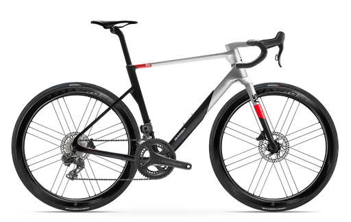 Basso SV | Campagnolo Super Record WRL | Bora Wto 45 | Komplettes Fahrrad | Rosso Vivo