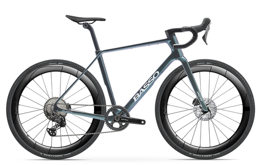 Basso Palta III Shimano GRX 820 1X Grecale Galaxy Dream Komplettes Fahrrad
