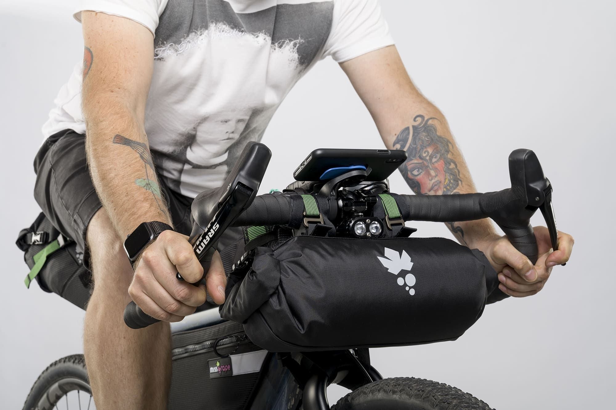 Miss Grape Tendril 4.10 | Waterproof Handlebar Bag for Bikepacking