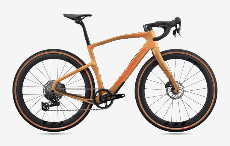 Pinarello Grevil F5 | Sram Rival AXS 1x13 DB XPLR | MOST Gravel Carbon 45 DB XDR | Complete bike