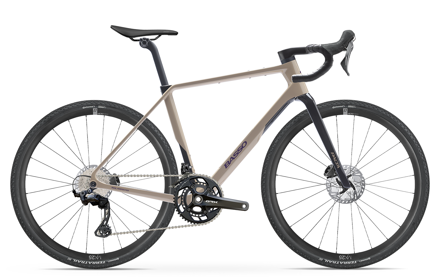 gravel bike 2x Basso Palta III 2026 | Shimano GRX 820 2x12 | Microtech Grecale