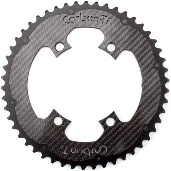 Carbon-Ti X-CarboRing 110 11 speed (4 Arms) Road Chainring  Previous logo