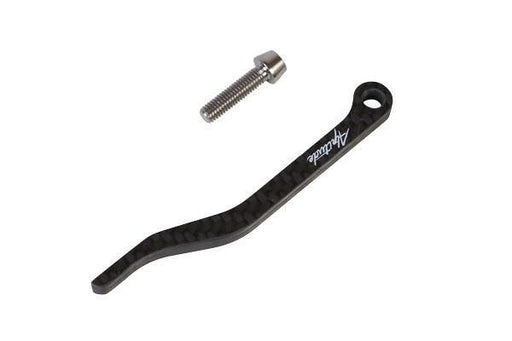 Alpitude Cornetto Carbon Kettenfänger hochwertig ultraleicht Umwerfer Kettenschutz Schutz für Rennrad Rennräder von Cicli Corsa.