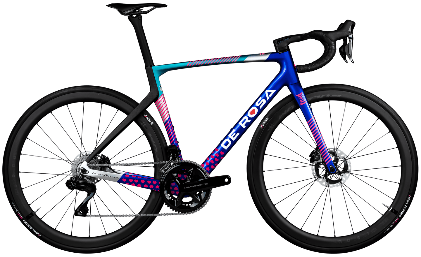 De Rosa 70 disc | Sram Force AXS Power Meter | Vision SC