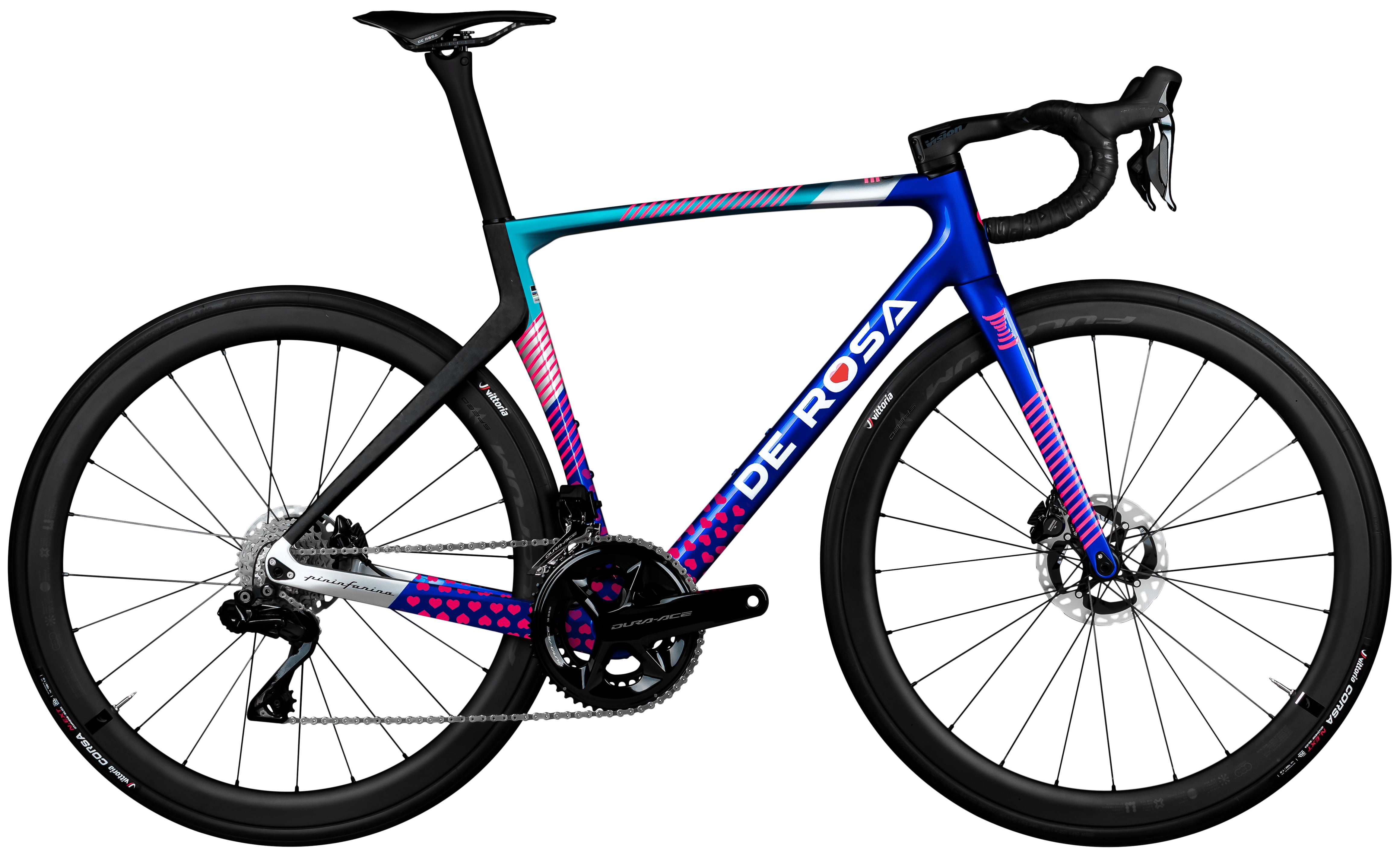 De Rosa 70 disc | SRAM Red AXS Power Meter | Fulcrum Speed DB