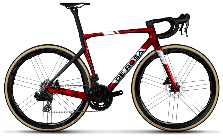 De Rosa 70 disc 2026 | Power Meter Campagnolo Super Record WRL 13s | Hyperon DB | Bicicletta completa