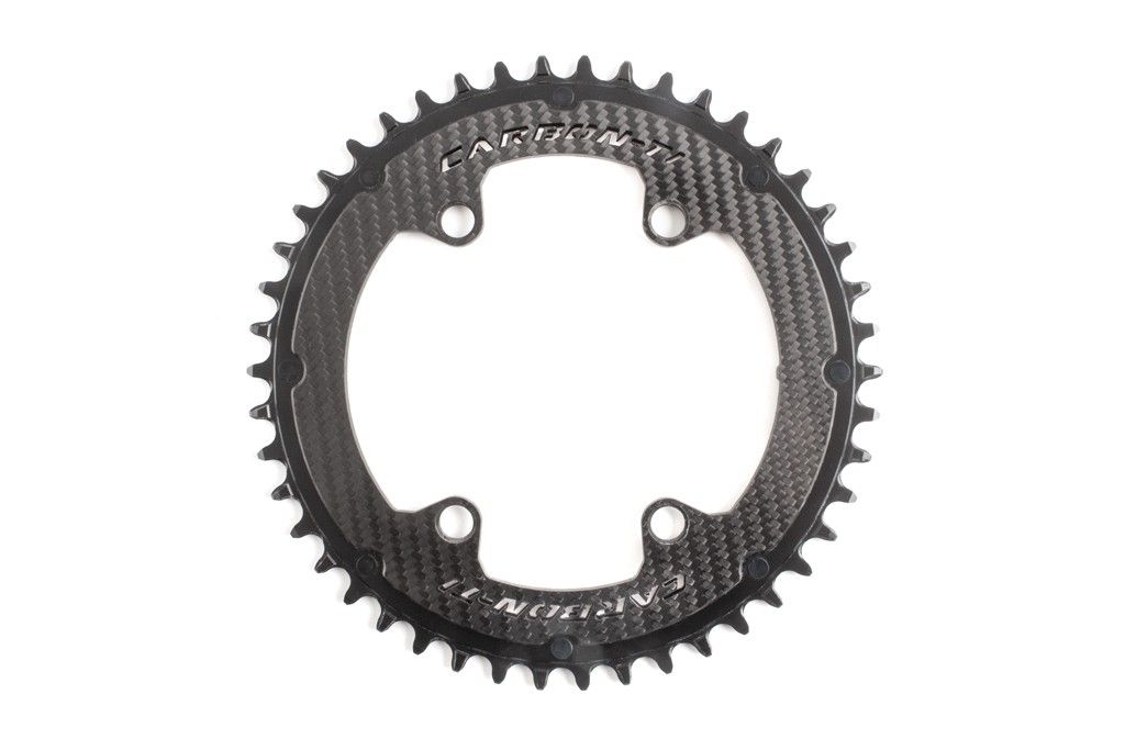 Carbon-Ti X-SingleCarbon 110 | 4-Arm Chainring | Cicli Corsa