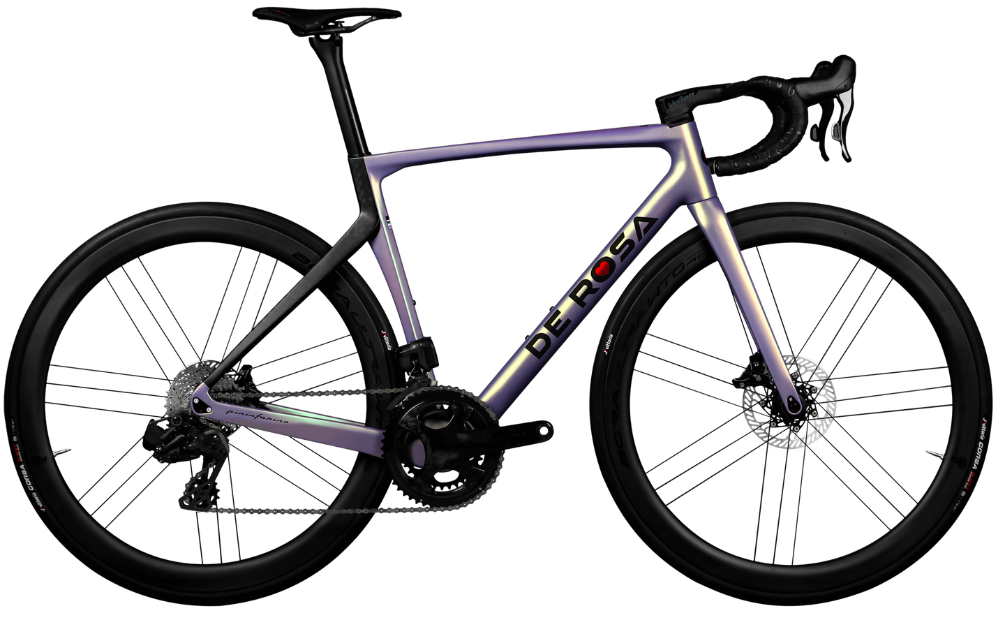 De Rosa 70 disc | Sram Force AXS Power Meter | Vision SC