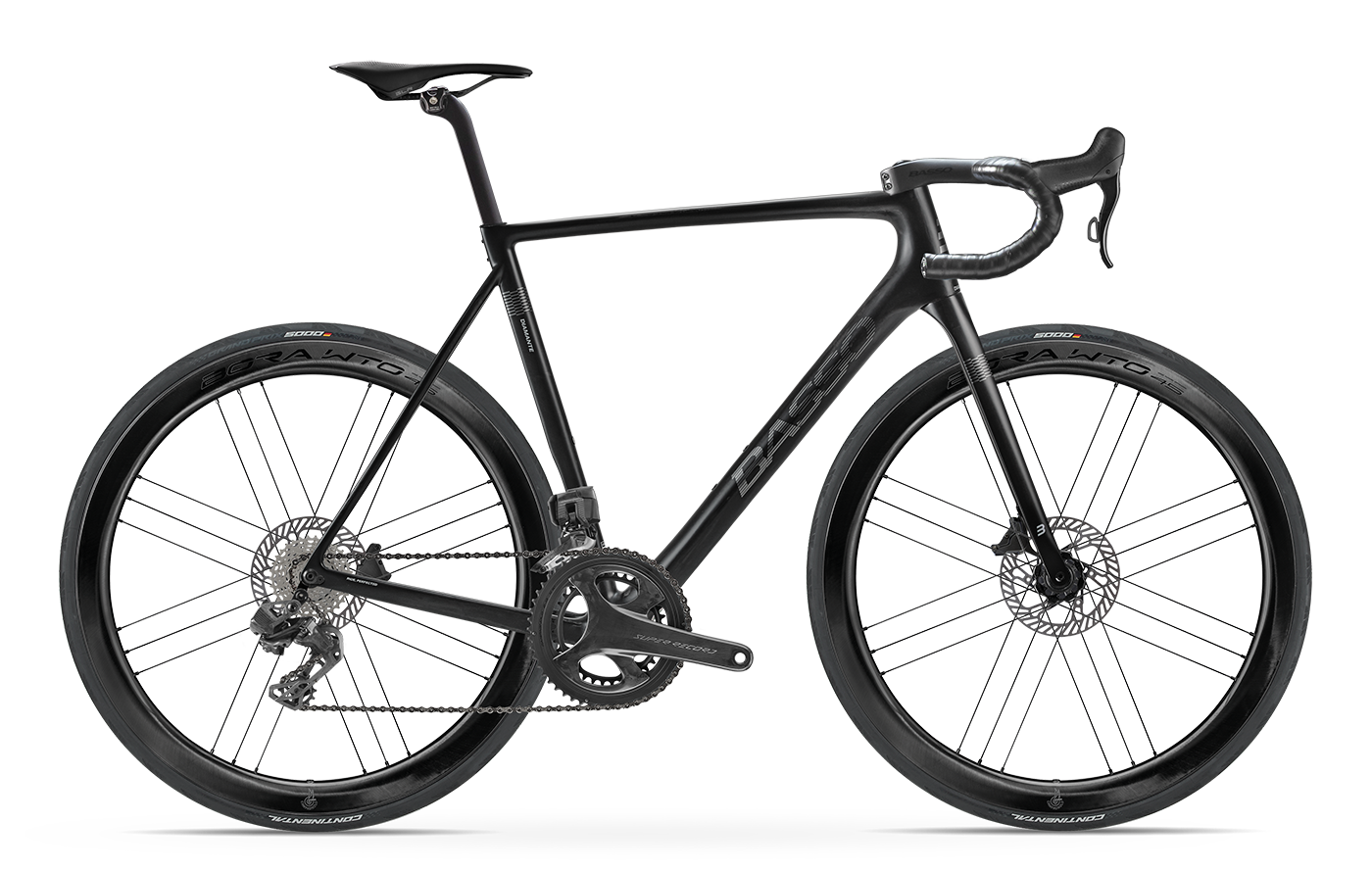 BASSO Diamante カンパニョーロ レコード3×10s Basso Diamante 2026 | Campagnolo Super Record 2x13 WRL | Bora WTO