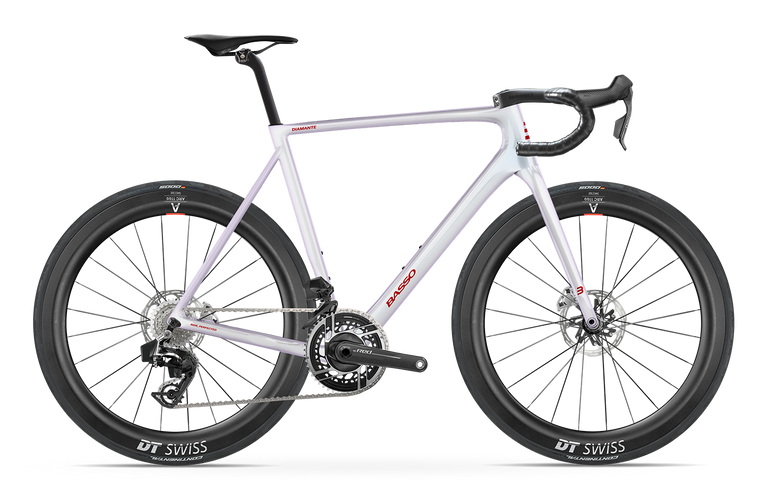 Basso Diamante Disc 2026 | Sram Red AXS | DT Swiss Arc1100 | Complete Bicycle