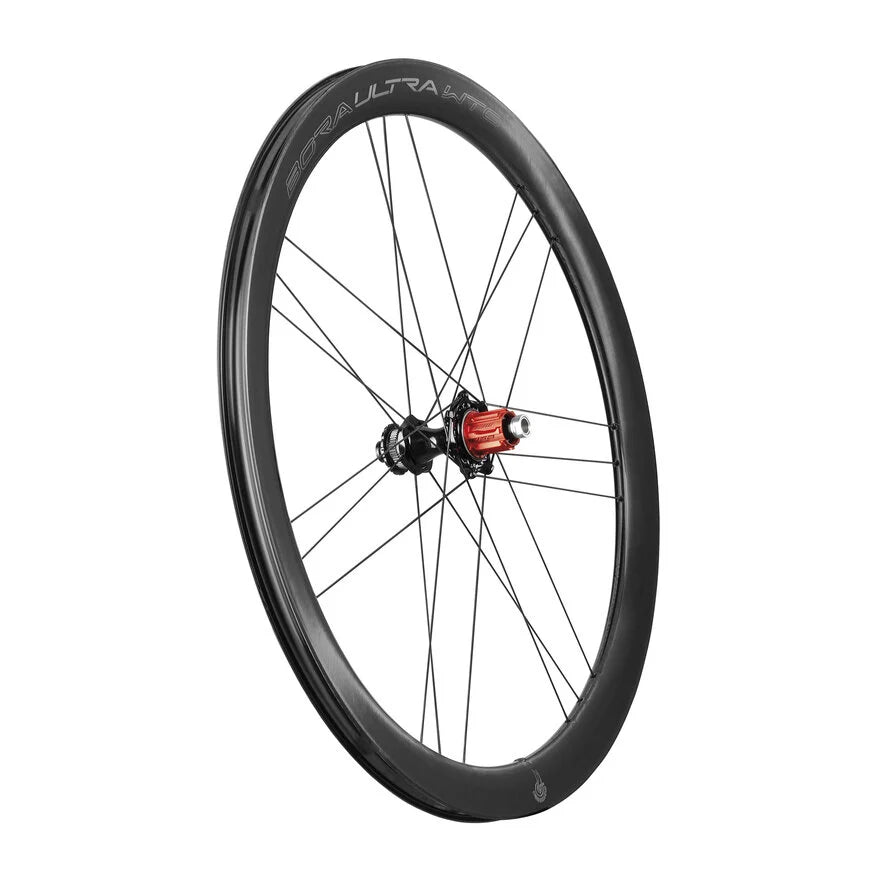 Campagnolo Bora Ultra WTO DB 45 Black Chrome Wheelset | Cicli Corsa