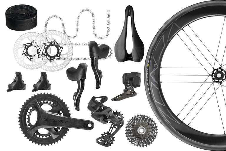 Italian Build Kit #10 Campagnolo Record 2x13 + Zonda Carbon