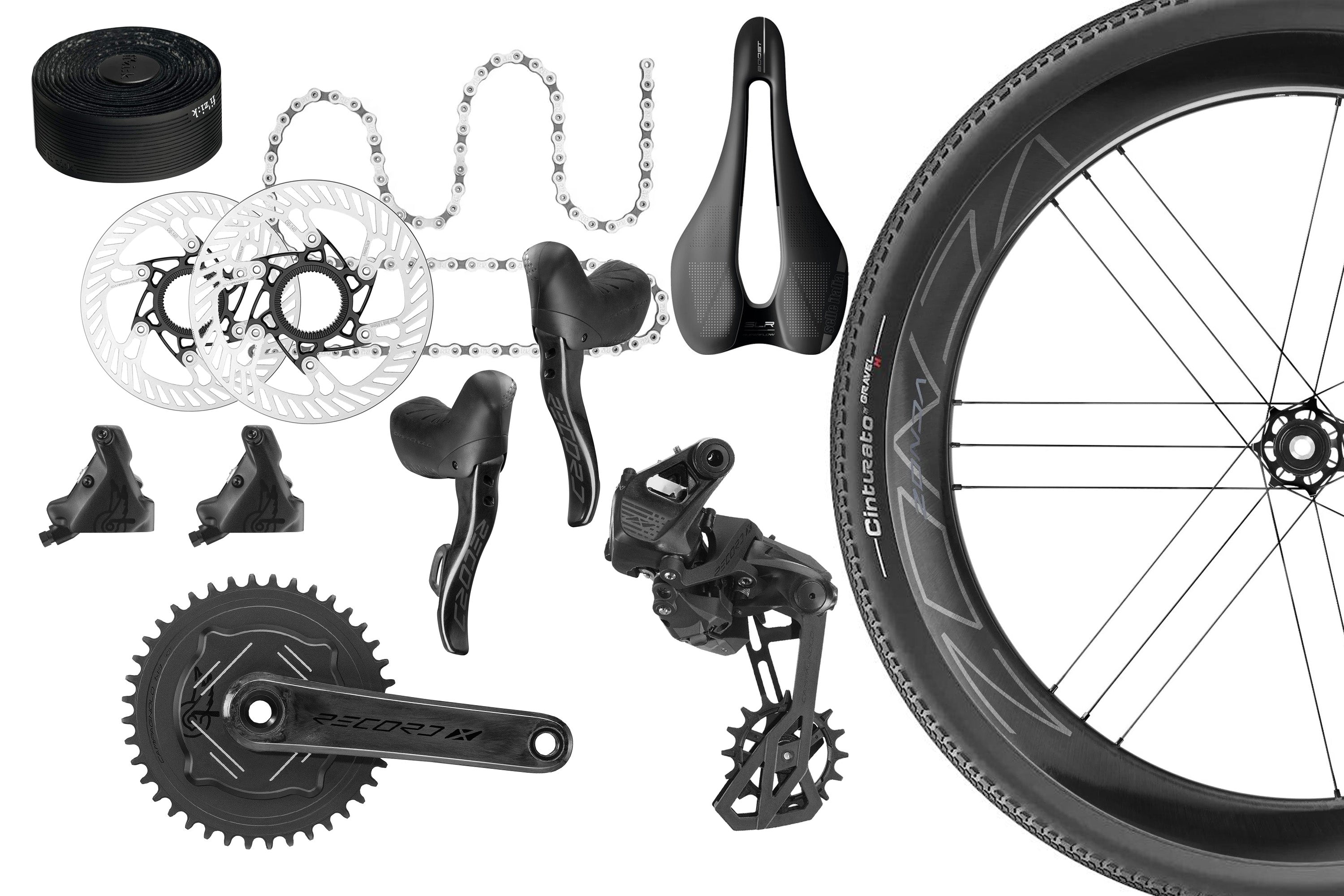 Italian Build Kit #11 Campagnolo Record X 1x13 + Zonda Carbon