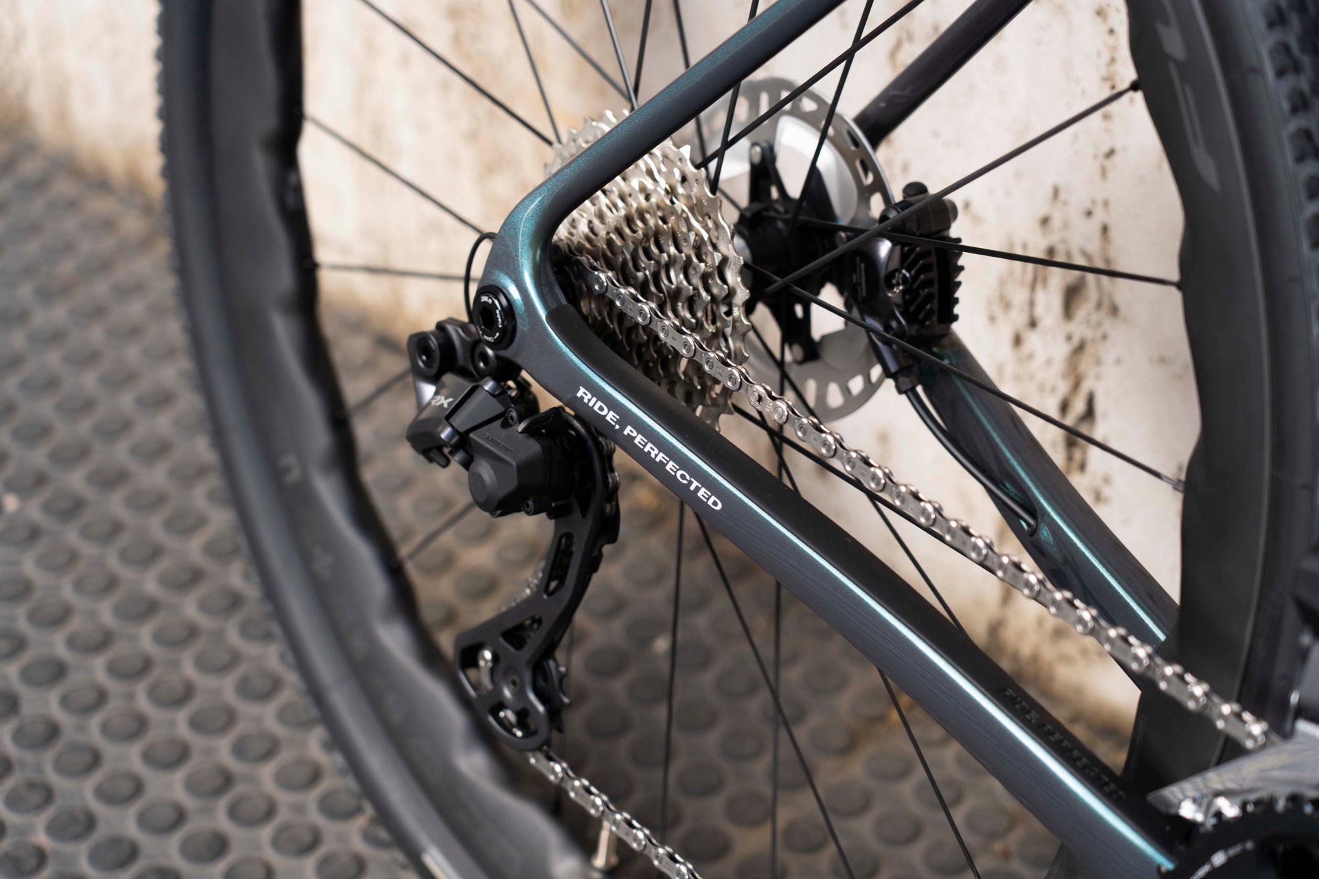 Basso Palta III Size L Galaxy Dream Shimano GRX Fulcrum Sharq Gravel Bike Rear Derailleur 