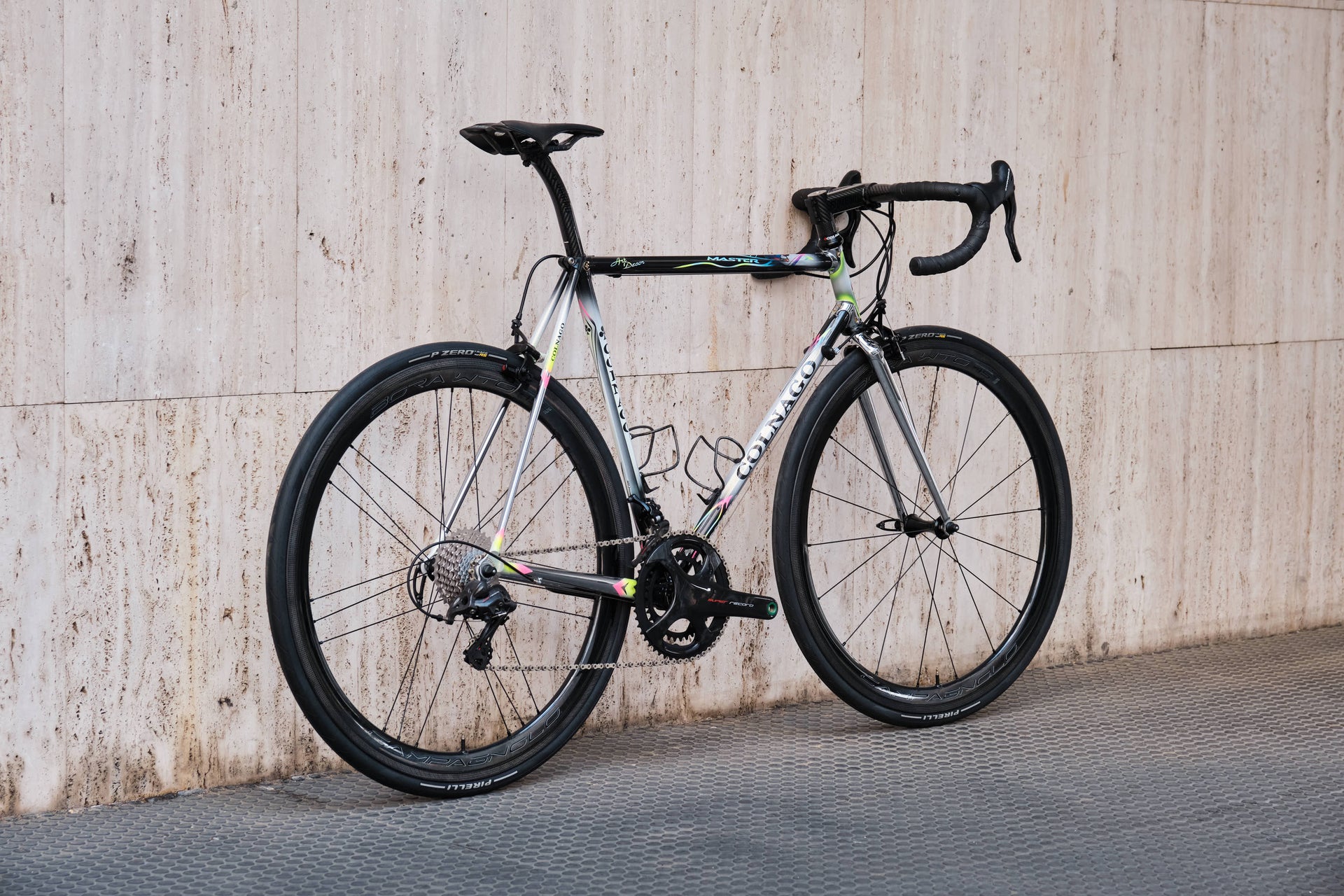 Colnago Master | Size 56 | AD04 | 7.840 kg  back oblique drive train side view