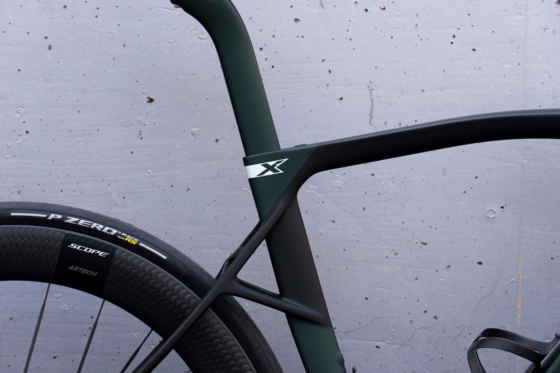 Cicli Corsa Pinarello Dogma X 530 Xolar Green Sram Red AXS Scope Artech6