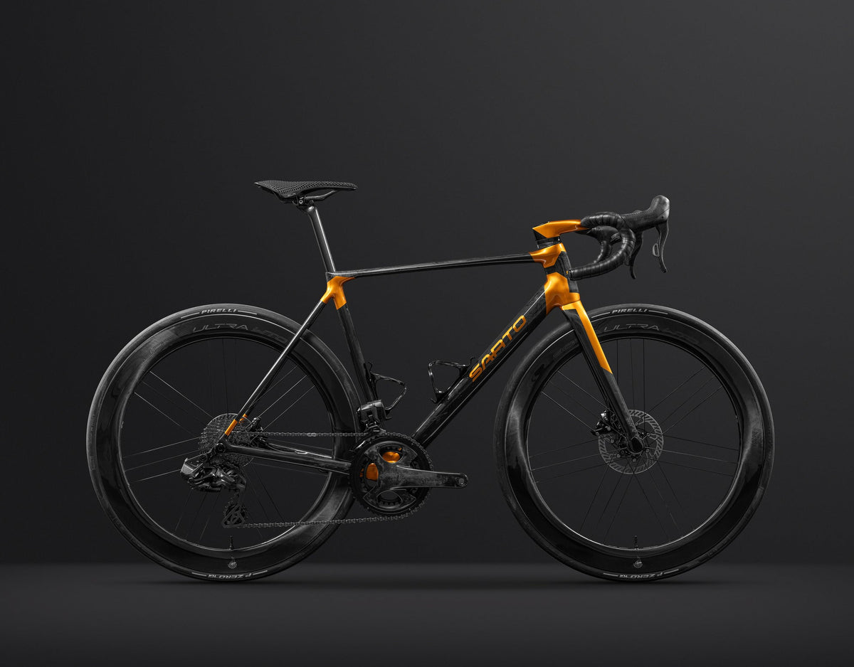 sarto gravel bike Cima Color:Matte Motion Green Transfer Case Fatih Akin: Goldener Handschuh