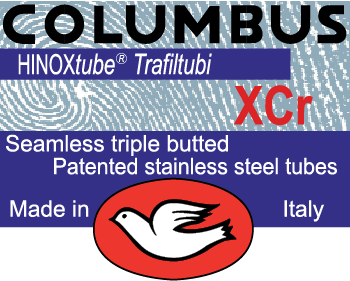 Columbus XCr Stainless Steel Tubing Set for Framebuilding  7 Tubes Set