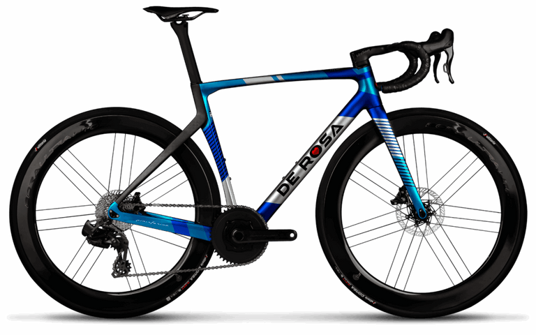 De Rosa 70 disc 2026 | Power Meter Sram Force AXS | Vision SC | Bicicletta completa