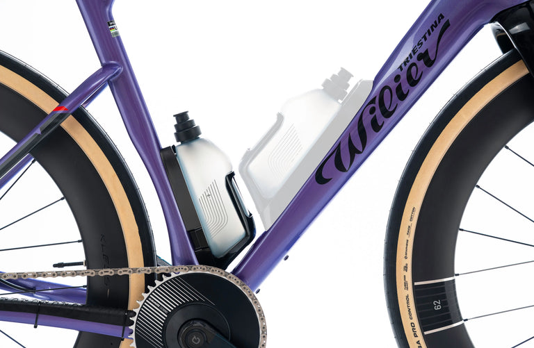 Aerokit Bottle Downtube Rave ID2 - Grey Fumè