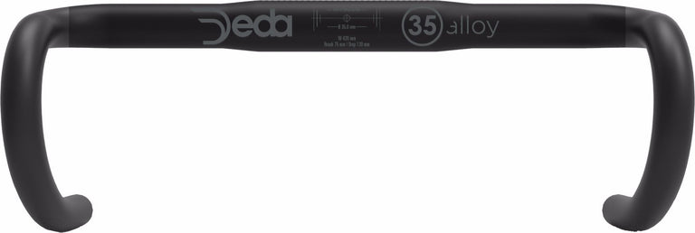 Deda manubrio in alluminio Trentacinque M35 2024