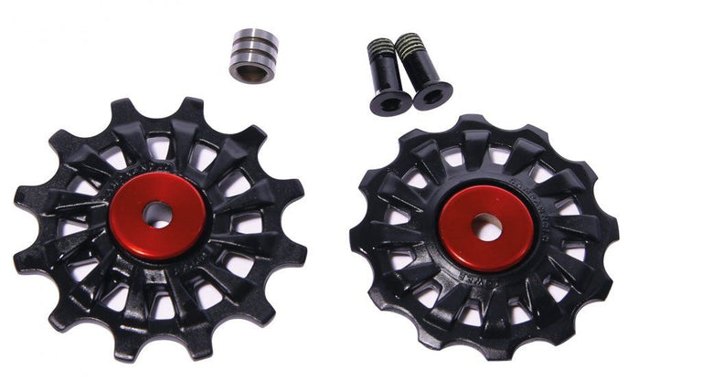Campagnolo Super Record 12s Set di pulegge per deragliatore (8,0 mm) + viti | RD-SR612