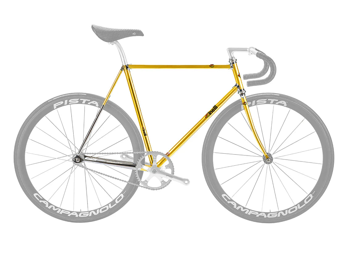 SUPERCORSA PISTA - FRAME KIT Giallo Curry 56 No Brakes