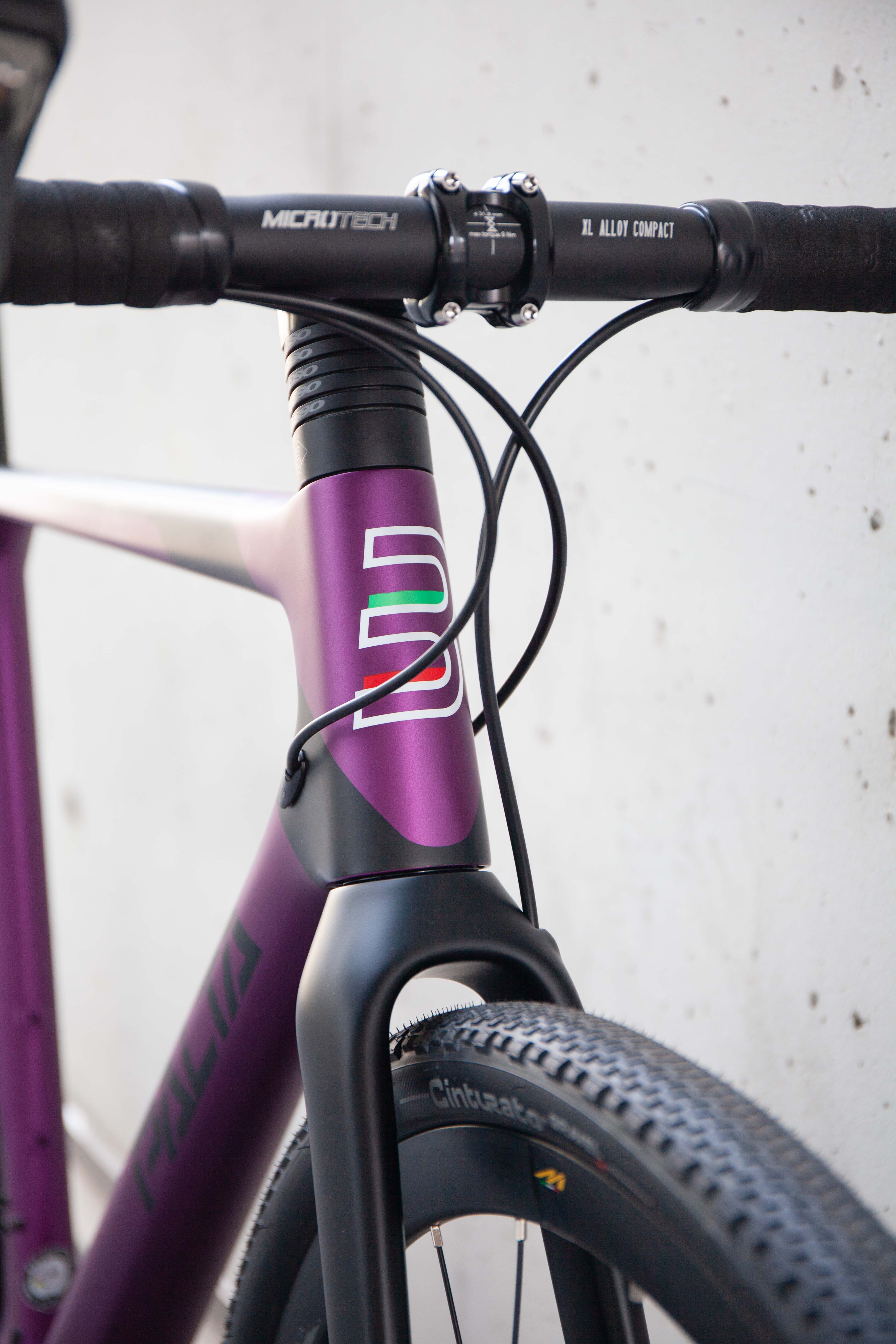 Cicli Corsa Basso Palta Purple L grx-8